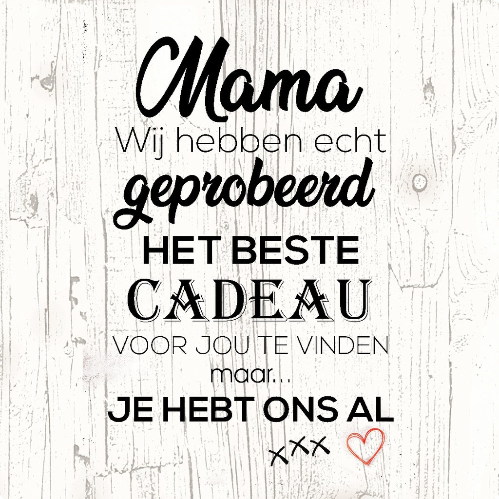 Onderzetters Mama